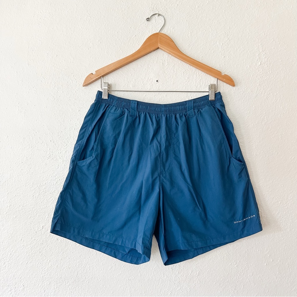 Columbia 6" Backwater PFG Water Shorts in Blue - Picture 2 of 8
